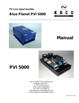 Kaco Blue Planet PVI 2600 - 5000 Owner's manual