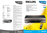 Philips VR 255 User manual