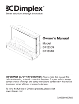 Dimplex COMPACT FIREPLACE Owner's manual