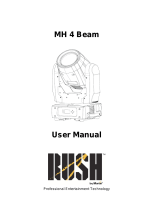 Rush MH 4 Beam User manual
