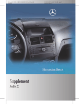 Mercedes-Benz Audio 20 User manual