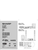 Sharp HT-DV40U Operating instructions