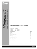 DENTSPLY Miniglaze/2 Owner's/Operator's Manual