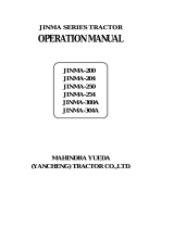 Mahindra JINMA-300A Operating instructions