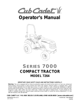 Cub Cadet 7264 User manual