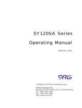 SYRIS SY120SA Operating instructions