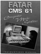 Fatar CMS-61 User manual
