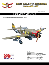 Seagull ModelsGIANT SCALE P-47 RAZORBACK 50-61cc/EP ARF