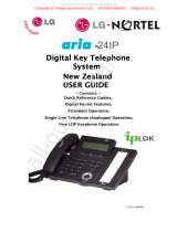 LG-Nortel Aria-24IP User manual