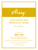 Baby Lock Array Reference guide