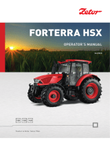 Zetor FORTERRA HSX 120 User manual