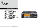 ICOM IC-F5063 User manual