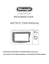 DeLonghi M8021TP-BI User manual