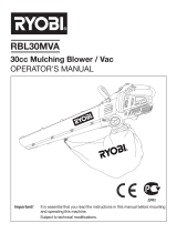 Ryobi RBL30MVA User manual