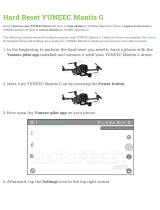 YUNEEC Mantis G User manual