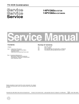 Philips 14PV360 User manual