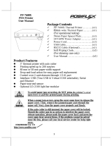 Posiflex AURA PP-7600X User manual