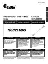 RedMax SGCZ2460S User manual