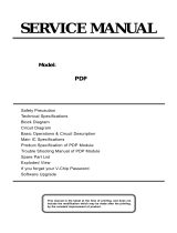 Akai PDP4294LV1 User manual