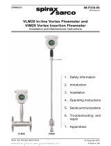 Spirax Sarco VLM20 In-line Vortex Flowmeter and VIM20 Vortex Insertion Flowmeter Installation And Maintenance Instructions