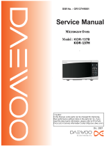 Daewoo KOR-137B User manual