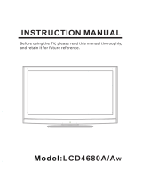 Curtis LCD4015AB User manual