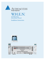 Audioaccess AVR21EN Installation Instructions Manual