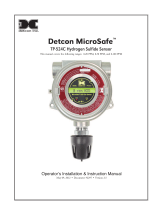 Detcon MicroSafe TP-524C User manual