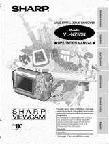 Sharp VL-NZ50U - MiniDV Compact Digital Viewcam Operating instructions