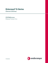Enterasys Enterasys D2 D2G124-12 Cli Reference Manual