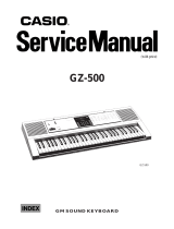 Casio GZ-5 User manual