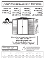 Arrow VD86 Owner's manual
