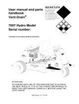 RedeximVerti-Drain 7007 Hydro