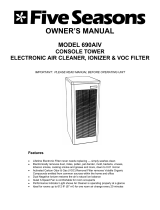 Five Seasons 680AIV-2 Owner's manual