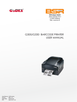 Godex G300 User manual