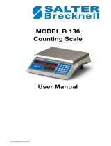 Salter Brecknell B130 User manual