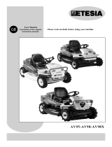 Etesia AV95 User manual