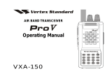 Vertex Standard VXA-150 Pro V Specification