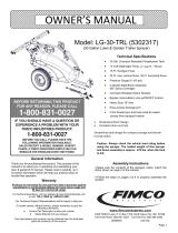 Fimco LG-30-TRL Owner's manual