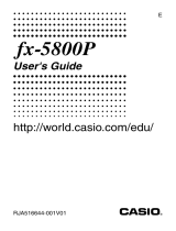 Casio FX 82 SOLAR II User manual