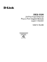 D-Link DES-3326 User manual
