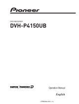 Pioneer DVH-P4150UB Operating instructions