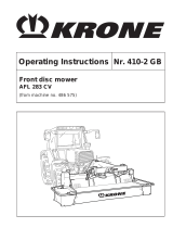 Krone AFL 283 CV Operating instructions
