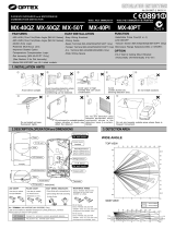 Optex MX-40QZ Installation Instructions And Owner's Manual