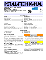 GOODMAN YHJR Series Installation guide