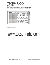 TECSUN PL-380 Operating instructions