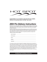 Hot Spot Tobago Owner's manual