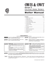 Williamson OWB Series 2 User manual