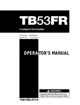 Takeuchi TB28FR User manual