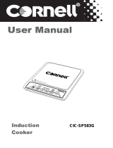 Cornell CIC-SP583G User manual
